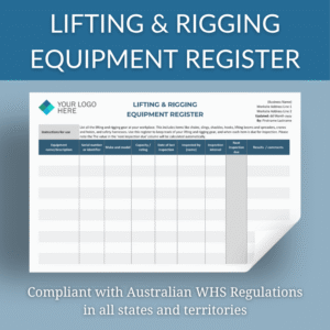 Lifting & Rigging Equipment Register