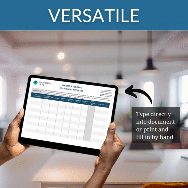 Workplace Equipment Register Bundle - Image 7