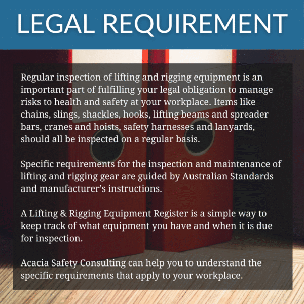 Lifting & Rigging Equipment Register - Image 6