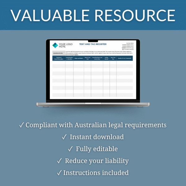 Workplace Equipment Register Bundle - Image 9