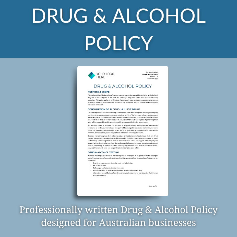 Drug & Alcohol Policy