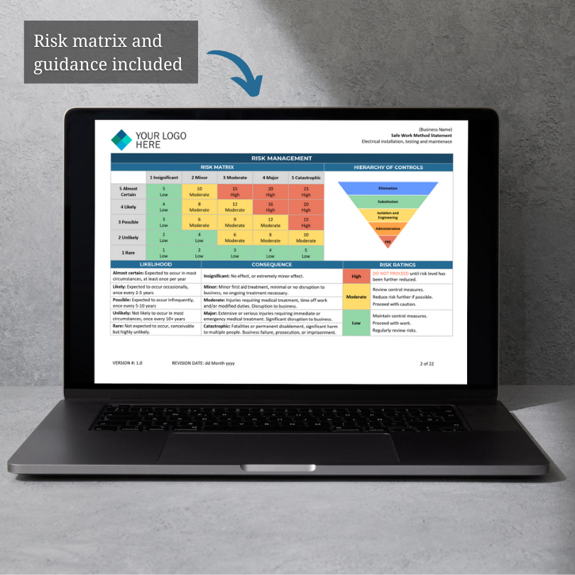 Electrical Work SWMS - Image 4