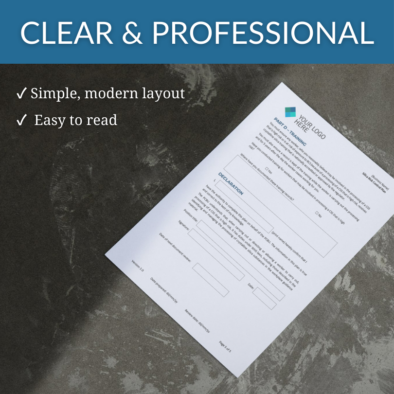 Silica Risk Assessment and Control Plan - Image 7